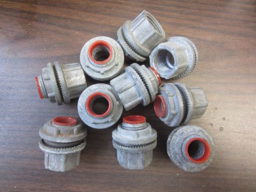 1/2&#034; myers hub lot of  (10) with insulated throat for sale