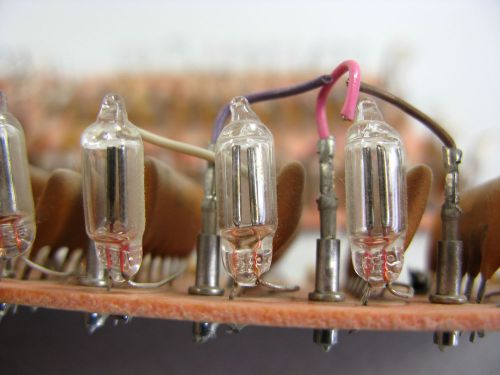 Organ Turret Circuit Boards w/ 72 Neon Divider Bulbs (possibly NE-2H ??)