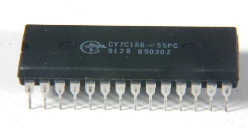 CYPRESS-CY7C186-55PC-28-Pin-Plastic-Dip-Enhanced-Memory- 3 Pieces