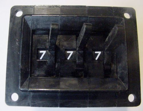 3 Digit Cherry Electric  0-7 Thumbwheel Programmable Switches.