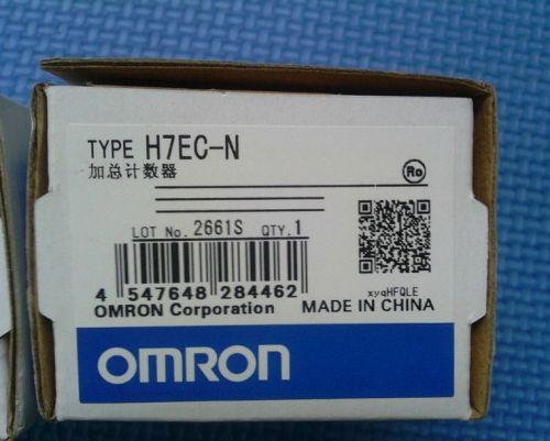 Omron Digital Total Counter H7EC-N NEW IN BOX