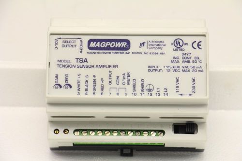 MAGPOWR TSA TENSION SENSOR AMPLIFIER 115/230  OUTPUT 12VDC (121AT)