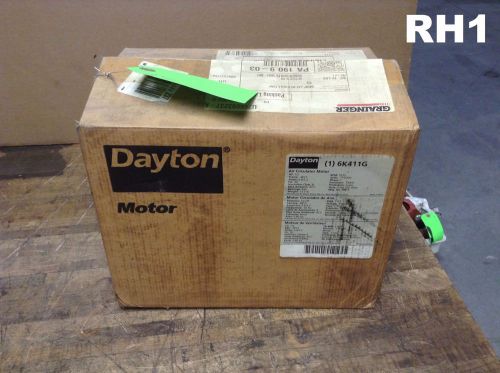 Dayton 6K411G 1/2 HP Air Circulator Motor Single Phase Frame 48YZ Electric Motor