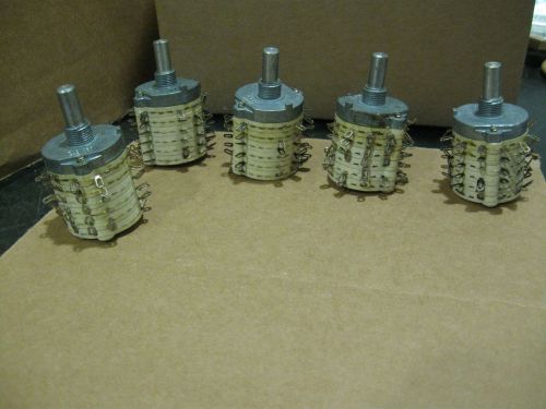 Five 10 Turn Rotary Switch, 6 sections # 057 – 214