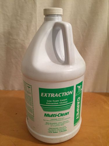 Multi-Clean Extraction Low Foam Carpet Extraction Cleaner - 1 Gallon - New