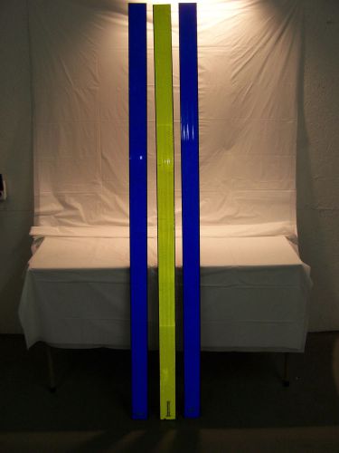 Bsx-372-dg   72&#034;x 3&#034; brite side reflective post panel for u-channel post for sale