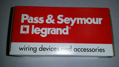 Lot of electrical items: Pass &amp; Seymour L620-P turnlok plug, switches, NEW GFI