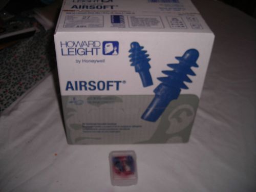 50 PAIR HOWARD LEIGHT AS-30R AIRSOFT EARPLUGS HEARING PROTECTION CORDED 27dB NRR