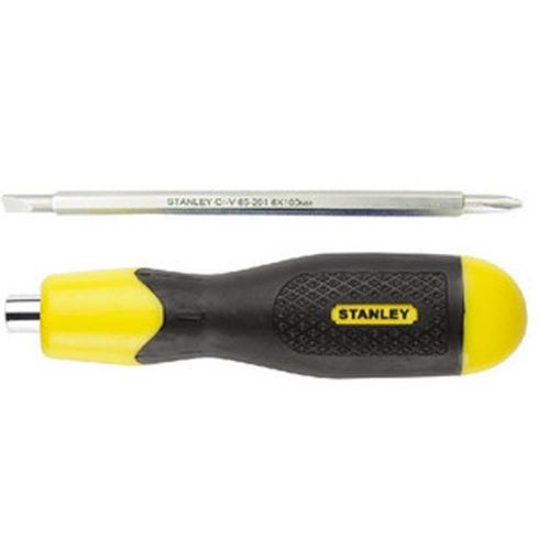 NEW STANLEY SCREWDRIVER MULTI BITS 2 WAY PART NO. 65-201 HIGH QUALITY