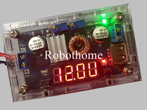 Cccv 5v step-down power supply module stable red led display 68.2x38.8x15mm for sale