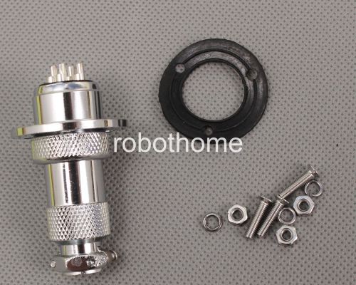 GX20 Aviation Plug Male Female Panel Power Chassis Metal Connector 19mm 4PIN