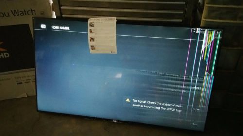 * FOR PARTS Sony XBR65X850B 65&#034; 4K Ultra HD 120Hz 3D Smart LED TV 221771 GM