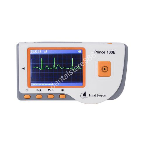 2015 Heal force Color LCD 180B Handheld Portable ECG Machine EKG Monitor