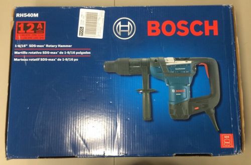 Bosch 12 Amp 1-9/16&#034; SDS-Max Combination Rotary Hammer RH540M NEW