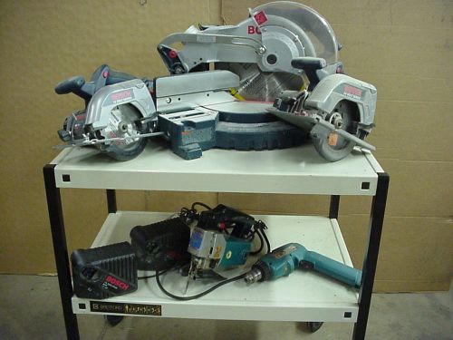 Lot (c) of five (5) miscellaneous power tools for sale