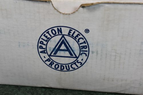 Appleton electric products 3/4” lb27 fm7 conduit body grayloy type lb box of 5 for sale