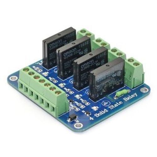 New 4 Channel 5V Solid State Relay Module Board.OMRON SSR for Arduino
