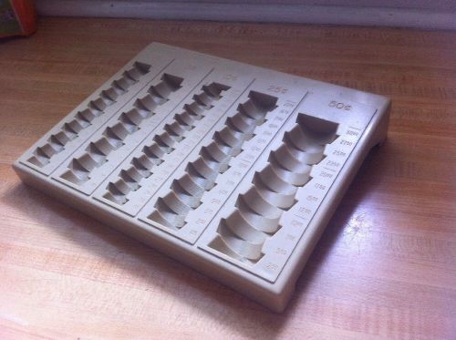 Bank Equipment Coin Tray MMF Countex II Plastic Sorter