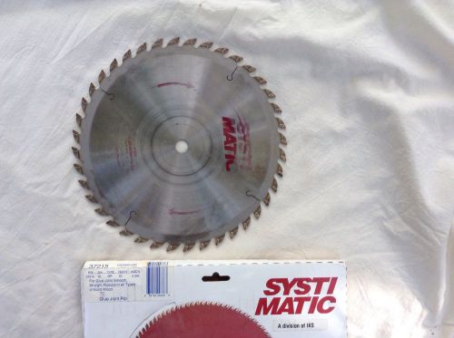 Systematic 10&#034; Glue Joint Rip Blade 40 Tooth