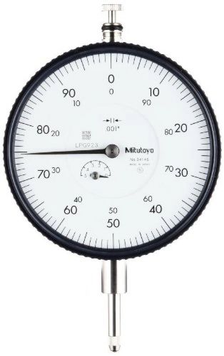 Mitutoyo - 3414sb dial indicator, #4-48 unf thread, 0.375&#034; stem dia., flat back, for sale