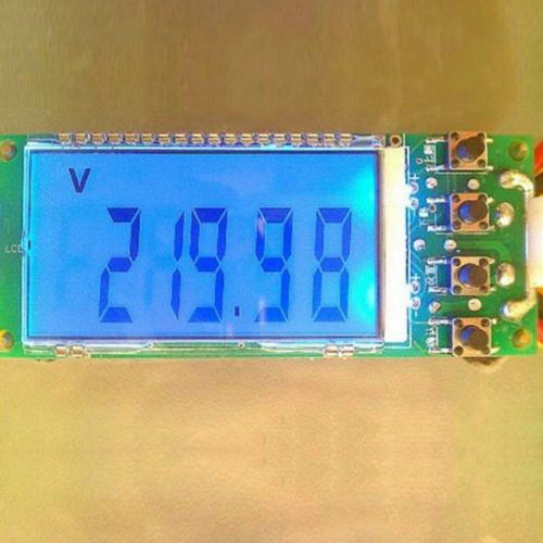 20A Digital LED Power Meter Monitor Voltage Watt Energy Volt Ammeter F5