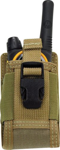 Maxpedition mx109k 4.5&#034; clip on phone holster khaki overall 4.5&#034; height 2.5&#034; wid for sale