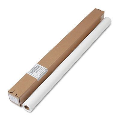 Table Set Plastic Banquet Roll, Table Cover, 40&#034; x 100ft, White, Sold as 1 Each