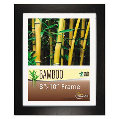 Bamboo Frame, 8 x 10, Black, Sold as 1 Each