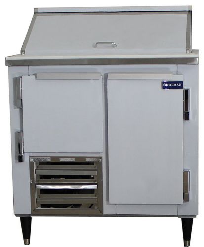 Coolman  commerical 1-1/2 door refrigerated sandwich prep unit 36&#034; for sale