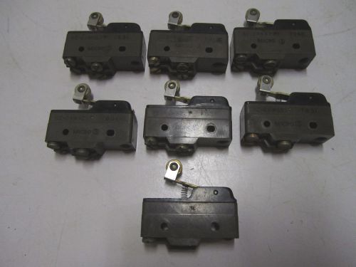 Micro Switch BZ - 2AW822T 7831 Snap Roller Lever Industrial 15A 125 250 480 V