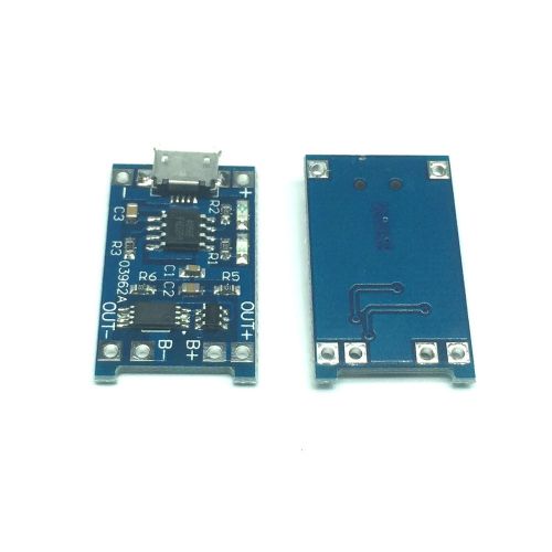 5V Micro USB 1A 18650 Lithium Battery Charging Board Charger Module QTY:2