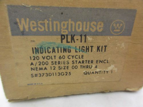 *NEW* WESTINGHOUSE PLK-11 INDICATING LIGHT KIT 120 V *60 DAY WARRANTY*(TR)