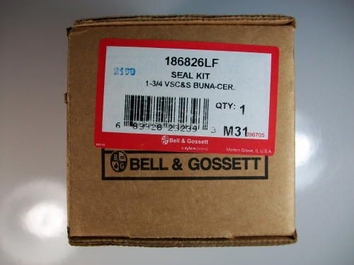 Bell &amp; Gossett Seal Kit, 186826LF, NEW