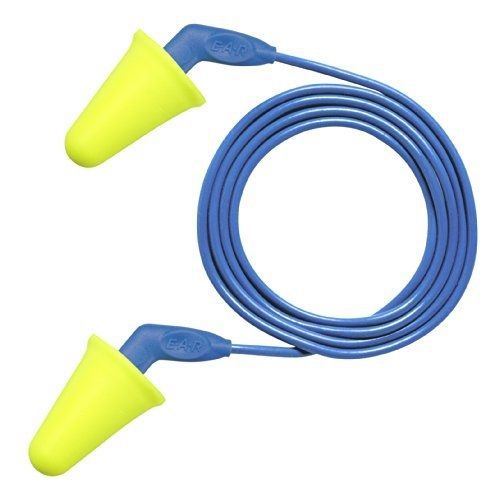 3M E-A-R Push-Ins SofTouch Corded Earplugs, Hearing Conservation 318-4001, in
