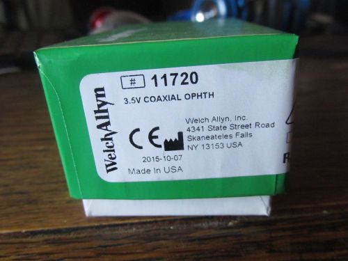 WELCH ALLYN 3.5V COAXIAL OPHTHALMOSCOPE #11720 NEW!