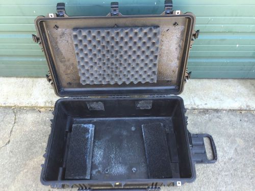 Pelican case, approx. 32&#034;x 20&#034;x 12&#034;.  handle/wheels, very sturdy for sale