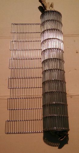 32&#034; x 14.5&#039; (174&#034;) wire conveyor belt oem lincoln 3200 series oven parts for sale