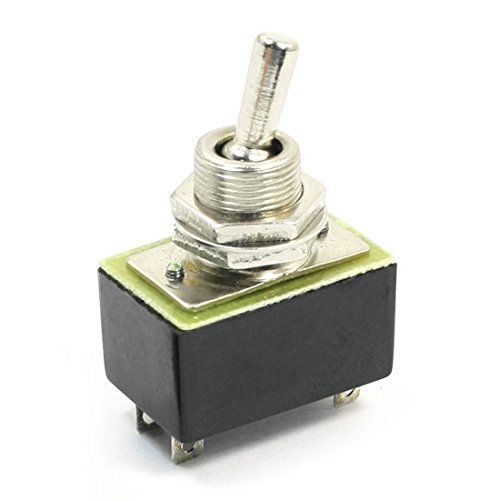 uxcell Panel Mount DPST ON/OFF 2 Position Toggle Switch AC 220V 3A KN3A 1X2