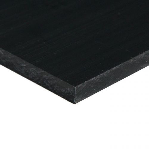 Nylon 6/6 sheet (30% glass-filled) - black - 12&#034; x 24&#034; x 3&#034; thick (nominal) for sale