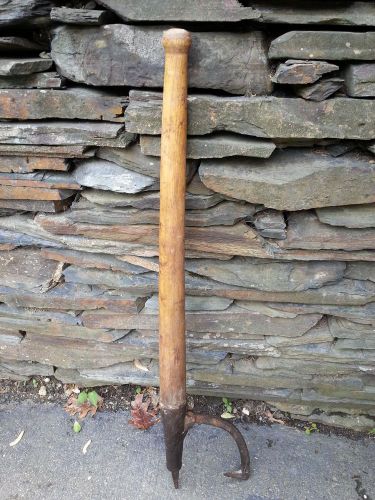 ANTIQUE Cant Hook 42&#034; Log Roller Peavey Lumber Jack Mill in VERY GOOD CONDITION