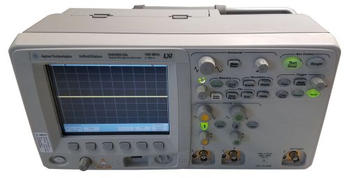 Agilent dso5012a - 080 oscilloscope 100 mhz, 2 ch with licenses for sale