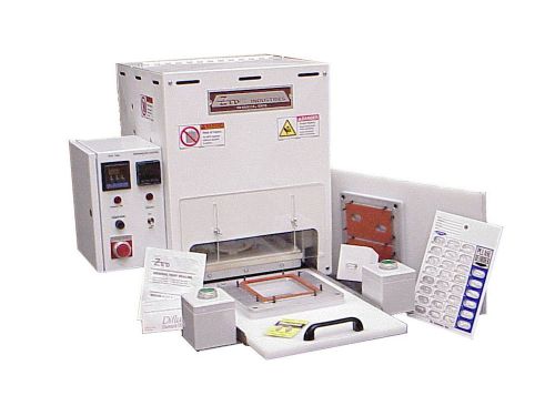 Zed z-test qc/qa/fda tabletop blister tray sealer *can be shipped for sale