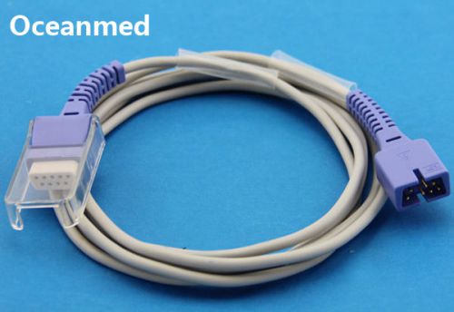 Generic spo2 sensor adapter extension cable for nellcor, non-oximax 7pin 2.2m for sale