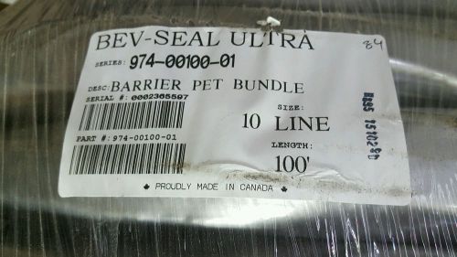 10 line Bev Seal Ultra Bundle Beverage Tubing 100&#039;