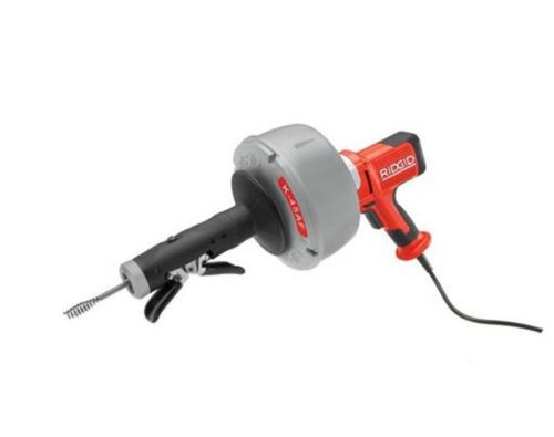 Ridgid k45 auto-feed drain gun cleaning electrical outlet plumbing power tool for sale