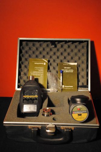 General Radio 1565-B Sound Meter Kit &amp; 1567 Calibrator