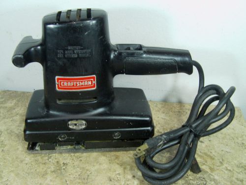 PRE-OWNED &amp; TESTED SEARS CRAFTSMAN STRAIGHT LINE DUAL MOTION SANDER 315.11631