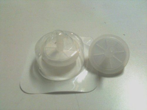 Sterile syringe filter, ptfe, 25mm diameter, 0.2um, individually packaged, 10/pk for sale