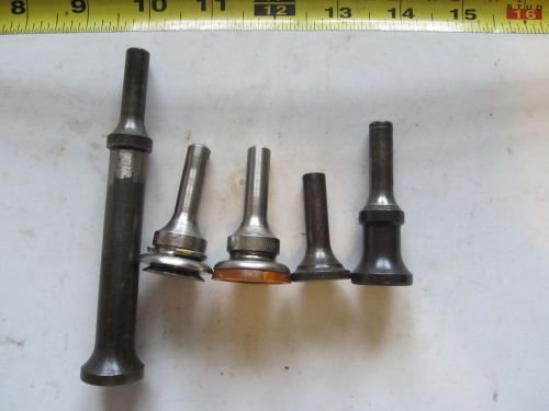 Aircraft tools 5 flush rivet sets .401 shank