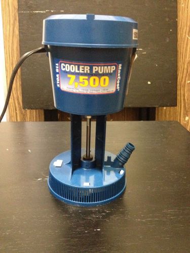 Max Cool Cooler Pump Dual Coil Concentric Motor 115 volt Part # MC7500